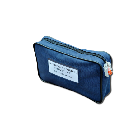 Portfel depozytowy do bankowych wrzutni nocnych 240 x 140 x 40