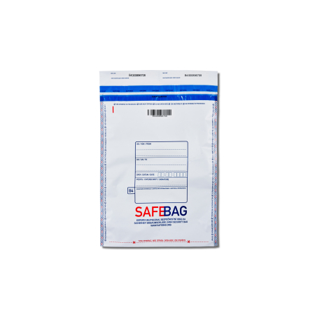 Koperty bezpieczne SafeBag B4 mleczne