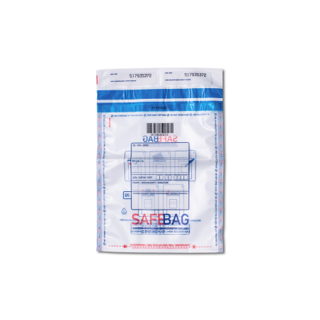 Koperty bezpieczne SafeBag B5 transparentne