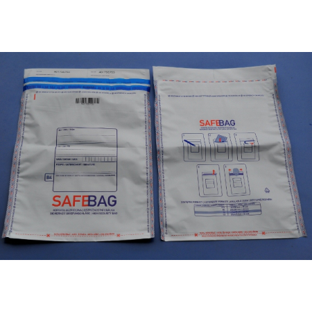 Koperty bezpieczne SafeBag B4 mleczne