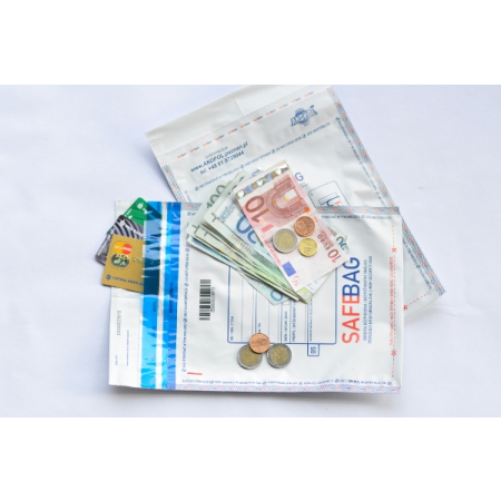 Koperty bezpieczne SafeBag B5 mleczne