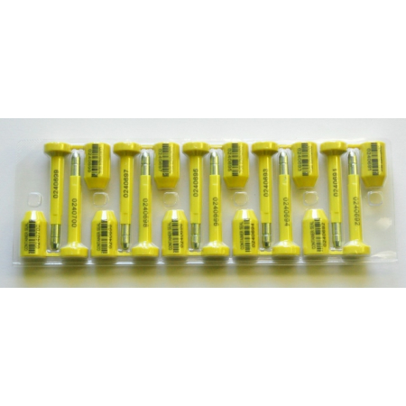 Plomba kontenerowa 2 z kodem kreskowym mała